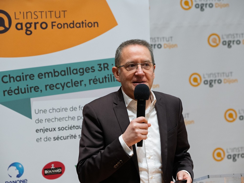 Pierre Chevalier lors du Forum Emballage Plastique