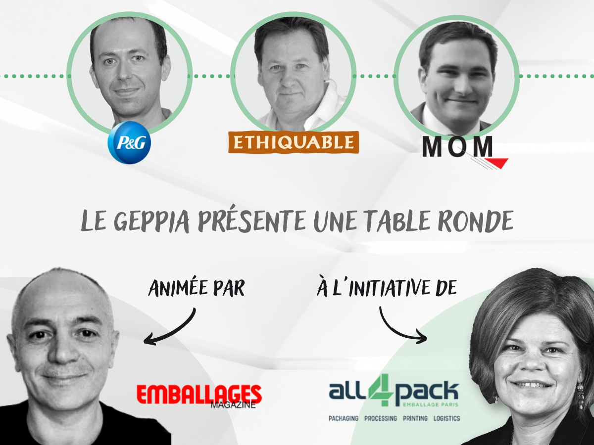 Table ronde ALL4PACK Objectif zéro impact Épisode 2 animée par Emballages Magazine